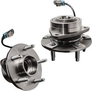 El conjunto del eje del rodamiento de la rueda de acero cromado delantero para Saturn Vue Equinox Torrent Pontiac